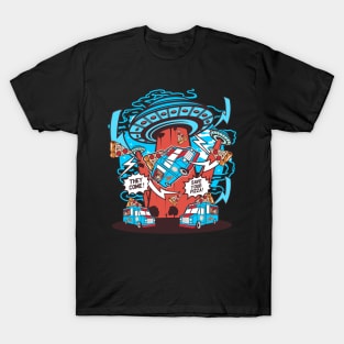 Pizza abduction T-Shirt